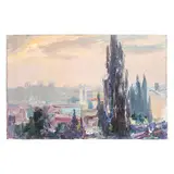 Sergiy Fedorovich Shishko, Nosivka, 1911 ; Kiev, 1997 / Una serata / Monogramma e data 78 in basso a destra
