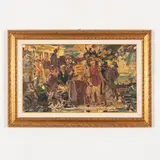 Valentin Bernadskii, Ozeriany, 1917 ; Simferopol, 2011 / Studio per il dipinto Il pontile di Grafskaya Pristan, oil on cardboard