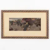 Tetyana Nylivna Yablonska, Smolensk, 1917 ; Kyiv, 2005 / Studio per il dipinto Il nemico s'avvicina
