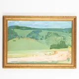 Viktor Zaretsky, Belopolye, 1925 ; Kiev, 1990 / Paesaggio / Firmato V Zaretsky in basso a sinistra, oil on canvas