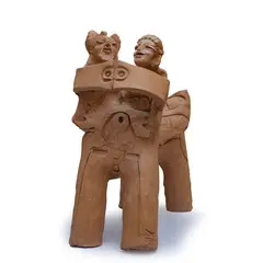 Santiago del Cile 1911 - Civitavecchia 2002 / Senza titolo by Sebastian Matta, terracotta, offered Oct 2023