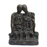 Giorgio de Chirico, Volo 1888 - Roma 1978 / Gli Archeologi, opera postuma da terracotta del 1940, bronze