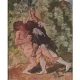 Felice Carena, Cumiana 1879 - Venezia 1966 / L'angelo e Giacobbe, 1949