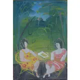 Lojze Spazzapan, Gradisca D'Isonzo 1889 - Torino 1958 / Donne in giardino, 1948