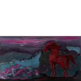 Aligi Sassu, Milano 1912 - Palma di Maiorca 2000 / Il cavallo rosso, 1962