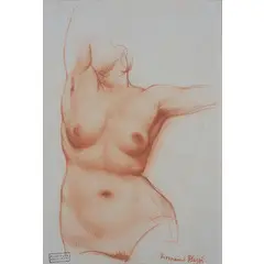Roma 1905 - 1976 / Lotto composto da quattro disegni: / Senza titolo by Romano Dazzi, mixed media on paper, offered Oct 2023