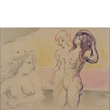 Aligi Sassu, Milano 1912 - Palma di Maiorca 2000 / Senza titolo