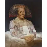 Alessandro Kokocinski, Porto Recanati, 1948 - Tuscania, 2017 / Ritratto femminile