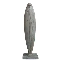 Céline Lepage, Varsavia, Polonia 1882 - Parigi, Francia 1928 / La Femme de Marrakech, bronze dipinto