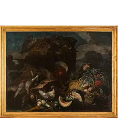 Natura morta by Felice Boselli, oil on canvas, offered Sep 2023