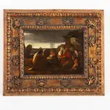 Bartolomeo Pinelli, Sacrificio all'agnello, oil on canvas