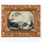 Giuseppe Zais, Paesaggio con pescatori