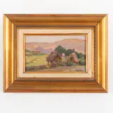Oreste Paltrinieri, Verona 1873 - Viareggio 1966 / Paesaggio di montagna / Firmato O Paltrinieri in basso a destra, oil on panel