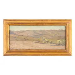 Mario Chianese, Genova 1928 / Crocefieschi / Datato 47 in basso a sinistra, oil on panel