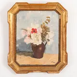 Guido Peyron, Firenze 1898 - 1960 / Vaso con fiori / Firmato G Peyron in basso a destra, oil on canvas