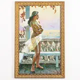 Adzhamka Kirovograd, 1949 / Nudo femminile in una terrazza / Firmato e datato 10 in basso a destra by Anatoliy Gavrilovich Shapovalov, oil on canvas, offered Sep 2023
