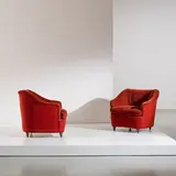 A Pair Of Armchairs By G. Ponti, Senza titolo