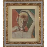 Franco Gentilini, Faenza 1909 - Roma 1981 / Ragazza che si pettina, 1957