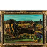 Ennio Morlotti, Lecco 1910 - Milano 1992 / Paesaggio (Dossi), 1946