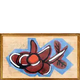 Karel Appel, Amsterdam 1921 - Zurigo 2006 / Senza titolo, 1955 ca., gouache on paper applicata on canvas
