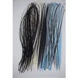 Hans Hartung, Lipsia 1904 - Antibes 1989 / P1960-304, 1960, pastel and carboncino on cardboard baryté