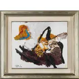 Karel Appel, Amsterdam 1921 - Zurigo 2006 / Figure in Landscape, 1991, oil on canvas