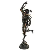 Arman, Nizza 1928 - New York 2005 / Mercure aux clés, 2002, bronze and chiavi inglesi