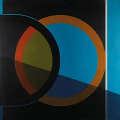 Joël Stein, Boulogne-sur-Mer 1926 / L'eloge de l'ombre, 1987, acrylic on canvas
