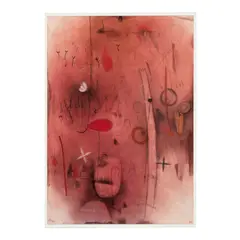 Emmi Whitehorse, Untitled, 1993, acrylic, dry pigments, charcoal, pastel and graphite on paper laid on canvas
