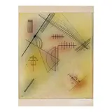 Wassily Kandinsky, Mitte-violett (Violet Centre), 1928, watercolor and pen and India ink on paper laid down on the artist's mount