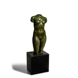 Aristide Maillol, Torse de Marie, 1930, bronze with green patina