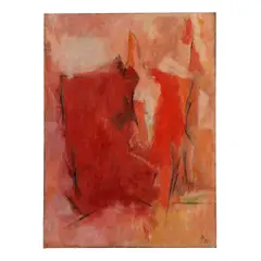 Alma Thomas, Red Abstraction, 1959, oil on canvas