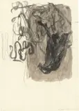 Georg Baselitz, Adler, 1979, Gouache und Bleistift auf Papier
