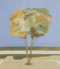 Bryan Organ, Untitled, watercolour and gouache 30 x 24cm .