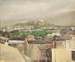 Untitled by Paul Poiret, oil on canvas 47 x 56cm, sold Jun 2020