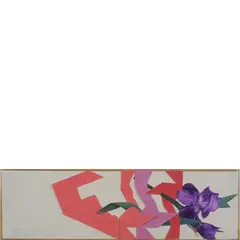 Milano 1941 / Senza titolo, 2003 by Fausta Squatriti, collage on paper applicata on canvas, offered Mar 2023