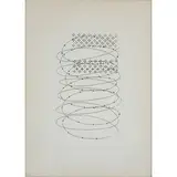 Fausto Melotti, Rovereto 1901 - Milano 1986 / Senza titolo, lithograph in B/N on paper