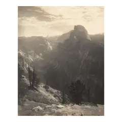 William E. Dassonville, Morning, Half Dome (Yosemite National Park), c. 1907, photograph
