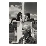 Arnold Newman, 'Georgia O'Keeffe, Ghost Ranch'