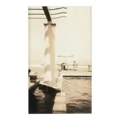 Jacques Henri Lartigue, Renée à la Piscine de la Chambre d'Amour, Biarritz, c. 1930-32, Gelatin silver print