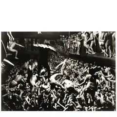 Horace Bristol, Shinto Shrine Melee, New Year's Day, Japan, 1946, Gelatin silver print
