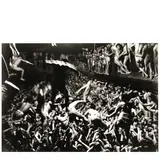 Horace Bristol, Shinto Shrine Melee, New Year's Day, Japan, 1946, Gelatin silver print