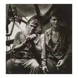 Horace Bristol, Patrons' Edition Portfolio, including 'Rescued Airmen Smoking in PBY (Sitting in Blister of 'Dumbo' Rescue Plane)'