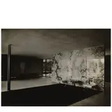 Williams and Meyer, Mies van der Rohe's Barcelona Pavilion, International Exhibiton, Barcelona, Spain, 1929, Ferrotyped gelatin silver print; mounted, a typed reference label on the reverse