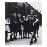 East End Girl Dancing the Lambeth Walk by Bill Brandt, 1939, Gelatin silver print, sold Apr 2025