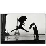 Elliott Erwitt, 'Paris' (Umbrella Jump)
