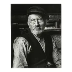 Paul Strand, 'M. Pelletier, Gondeville, Charente, France', 1950, Gelatin silver print; signed in ink