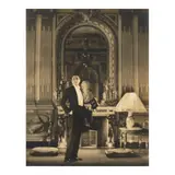 Adolph de Meyer, Count Etienne de Beaumont, c. 1923, Gelatin silver print; triple-mounted, de Meyer's stylized signature in pencil on the mount
