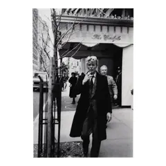 Art Zelin, David Bowie at The Carlyle (New York City), 1982, Digital chromogenic print