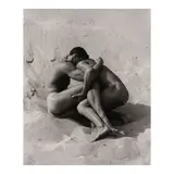 Herb Ritts, '"Tony and Brian" in Sand, Paradise Cove'